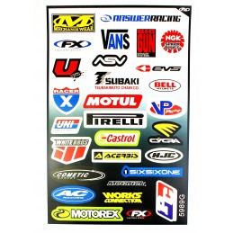 Tuning stickers 30x45cm type xy 3007 large