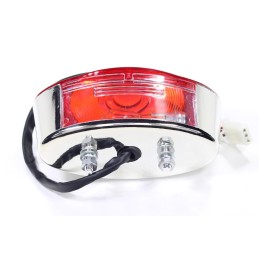 Oval rear lamp ATV 200 Bashan Nevada chrome