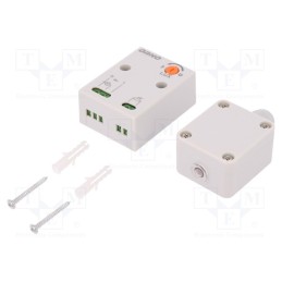 1 pcs x ORNO - OR-CR-232 - Twilight switch, wall mount, 230VAC, SPST-NO, IP20,IP65, 15A