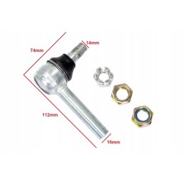 Swingarm pin atv 150 hb