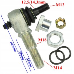 Swingarm pin atv 150 hb