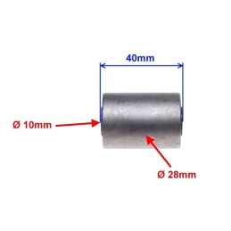Bushing, metal, rubber, engine suspension, 28 10 40