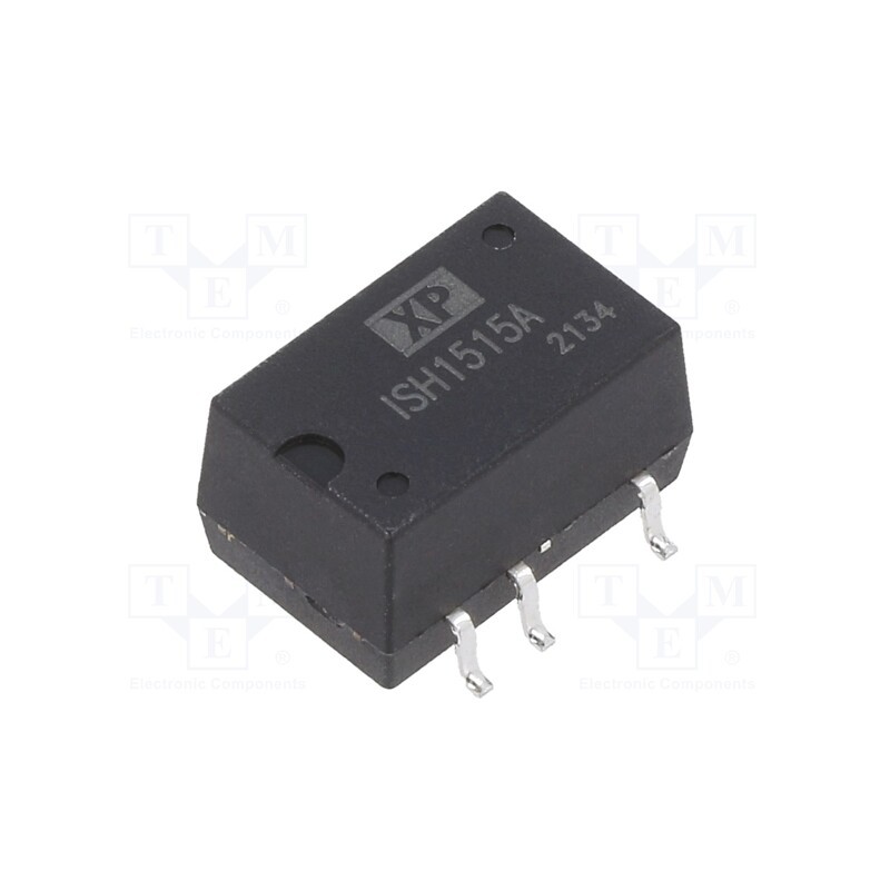 1 pcs x XP POWER - ISH1515A - Converter: DC/DC, 2W, Uin: 13.5÷16.5V, Uout: 15VDC, Iout: 133mA, SMD