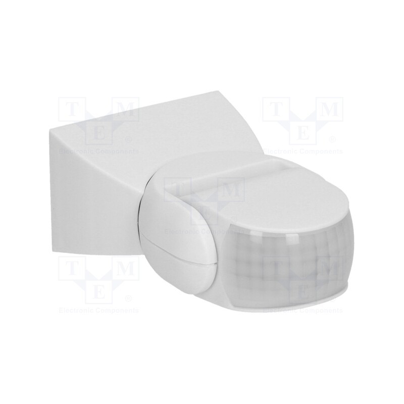 1 pcs x ORNO - OR-CR-236/W - Motion sensor, wall mount, 230VAC, IP65, 12m, Range: 10s÷7min, 180°