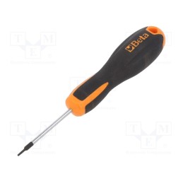 1 pcs x BETA - 12071005 - Screwdriver, Torx®, TX05, EVOX, Blade length: 50mm