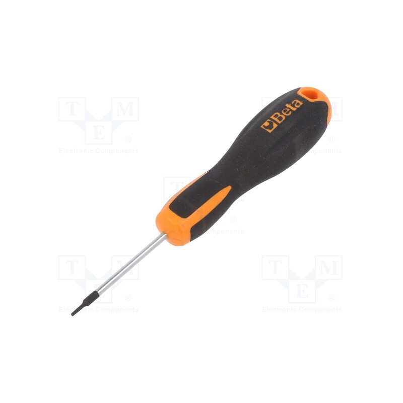 1 pcs x BETA - 12071005 - Screwdriver, Torx®, TX05, EVOX, Blade length: 50mm