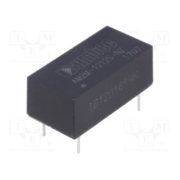 1 pcs x AIMTEC - AM2M-1212S-NZ - Converter: DC/DC, 2W, Uin: 10.8÷13.2V, Uout: 12VDC, Iout: 167mA