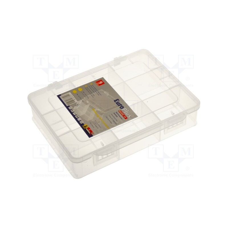 1 pcs x ALLIT AG - BMA457190 - Container: collective, with partitions, polypropylene