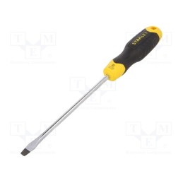 1 pcs x STANLEY - 0-64-919 - Screwdriver, slot, SL 6,5, CUSHIONGRIP, 150mm