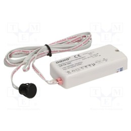 1 pcs x ORNO - OR-CR-244 - Touchless switch, wall mount, 230VAC, 50mm, LED,lighting, 500W