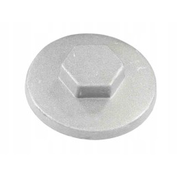 Valve adjustment cap atv 70 110 125 silver strength