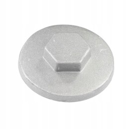 Valve adjustment cap atv 70 110 125 silver strength