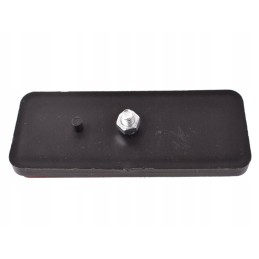 Red rectangular reflector for ATV quad scooter