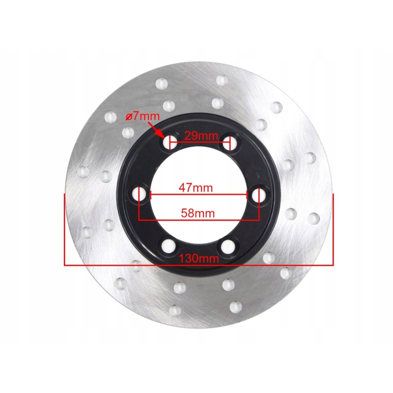 Front brake disc atv 200 bashan nevada