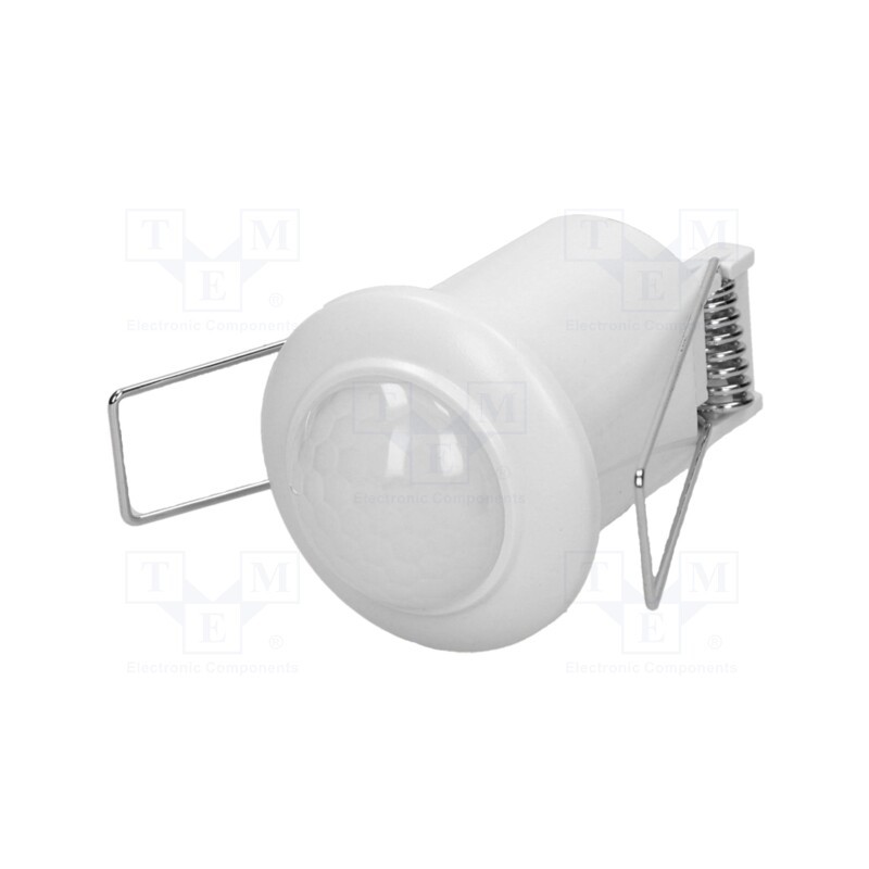 1 pcs x ORNO - OR-CR-257 - Motion sensor, ceiling, 230VAC, IP20, 6m, Range: 10s÷15min, 360°