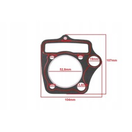 ATV 110 head and cylinder gasket, set bri