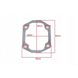 ATV 110 head and cylinder gasket, set bri