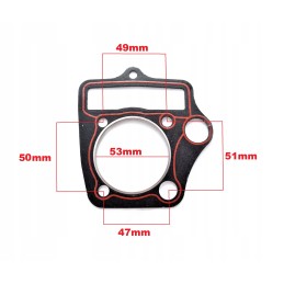 ATV 110 head and cylinder gasket, set bri
