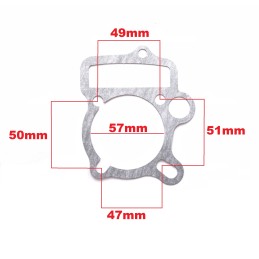 ATV 110 head and cylinder gasket, set bri