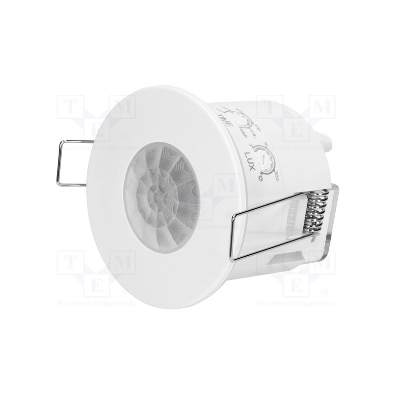 1 pcs x ORNO - OR-CR-267 - Motion sensor, ceiling, 230VAC, IP65, -20÷40°C, 6m, 360°, 1.2kW