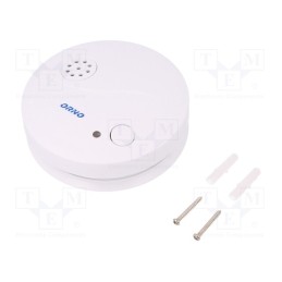 1 pcs x ORNO - OR-DC-609 - Sensor: smoke, photoelectric, smoke, -10÷55°C, Ø107x35mm, ceiling