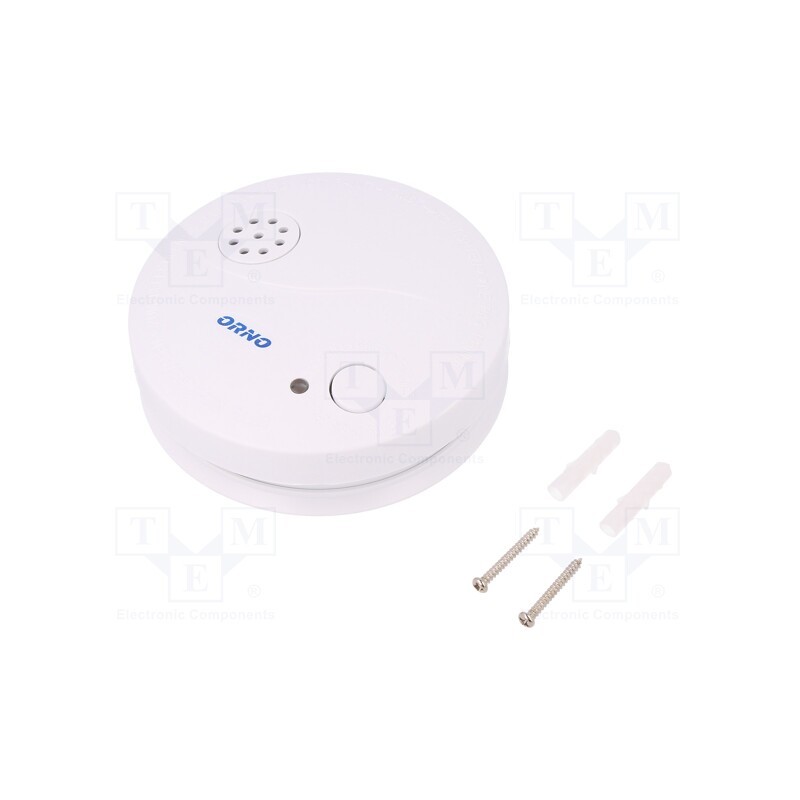 1 pcs x ORNO - OR-DC-609 - Sensor: smoke, photoelectric, smoke, -10÷55°C, Ø107x35mm, ceiling
