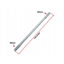 Cylinder pin atv 150 gy6 150 diablo left m8x195 5mm 157qmj fuxin