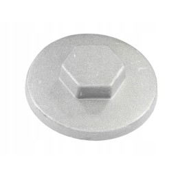 Valve adjustment cap atv 70 110 125 silver