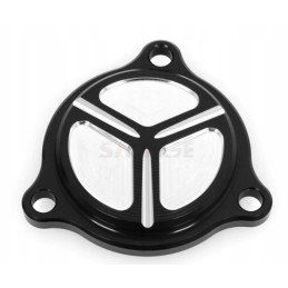 Oil filter cover for Suzuki Ltz400 quad, black