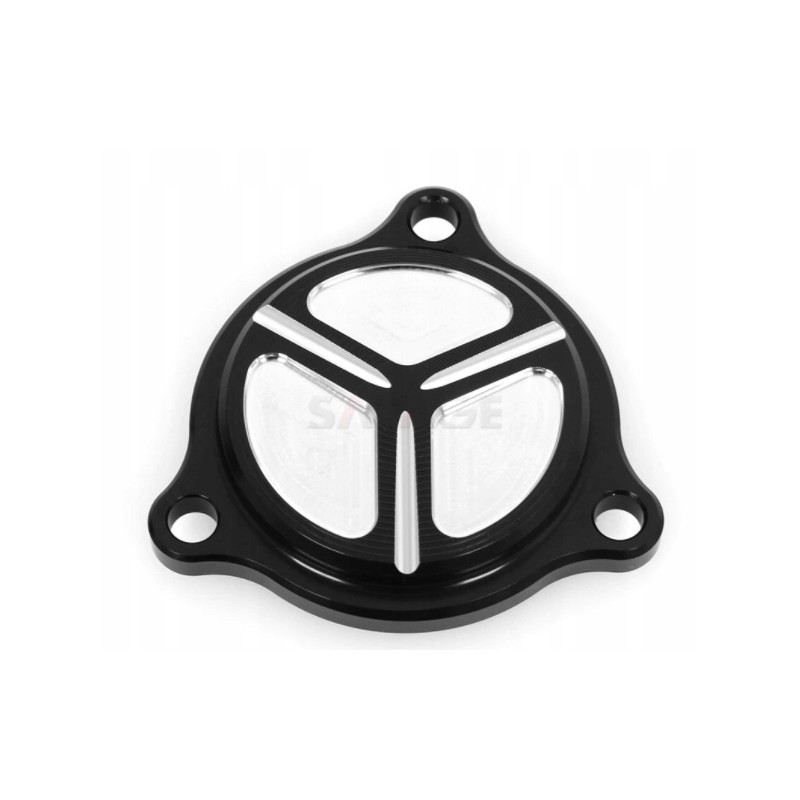 Oil filter cover for Suzuki Ltz400 quad, black