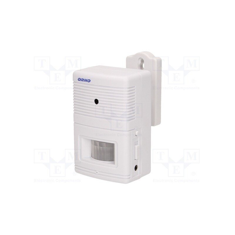 1 pcs x ORNO - OR-MA-701 - Wireless motion sensor, wall mount, 6VDC, IP20, 6m, 100°