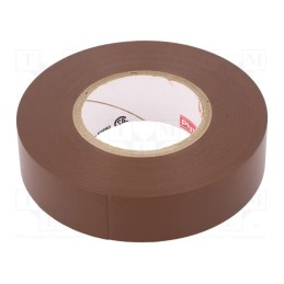 1 rol x PLYMOUTH - - - Tape: electrical insulating, W: 19mm, L: 20m, Thk: 0.18mm, grey, 260%