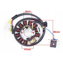 Stator atv 200 250 bashan loncin nevada magneto