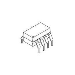 1 pcs : FOD3125 - Logic Output Opto-couplers 8PW 2.5A GD DIP