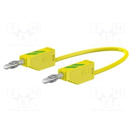1 pcs x STu00c4UBLI - 28.0116-05020 - Test lead, 60VDC, 30VAC, 19A, banana plug 4mm,both sides