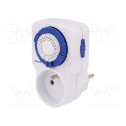 1 pcs x ORNO - OR-PRE-427 - Programmable time switch, 30min÷24h, 230VAC/16A, Usup: 230VAC