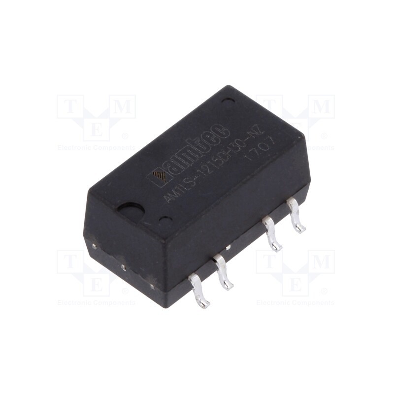 1 pcs x AIMTEC - AM1LS-1215DH30-NZ - Converter: DC/DC, 1W, Uin: 10.8÷13.2V, Uout: 15VDC, Uout2: -15VDC