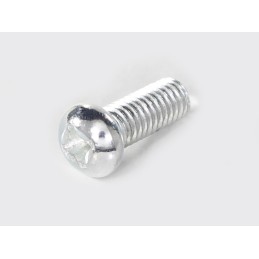 Screw M6 x 15mm, round, 10 pcs, cross