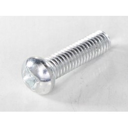 Screw M6 x 22mm, round, 10 pcs, cross