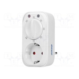 1 pcs x ORNO - OR-PRE-445(GS) - Programmable time switch, 2h÷8h, 230VAC/16A, Usup: 230VAC, IP20