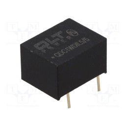 1 pcs x QLT POWER - QDC1WDIL5/5 - Converter: DC/DC, 1W, Uin: 4.5÷5.5V, Uout: 5VDC, DIP8, 0.03ppm/°C