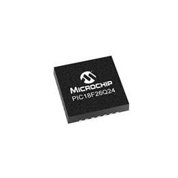 1 pcs : PIC18F26Q24-I/STX - 8-bit Microcontrollers - MCU 64KB Flash, 4KB RAM, 512bytes EEPROM, MVIO, 10b ADC2, 8b DAC, ACP, Comp