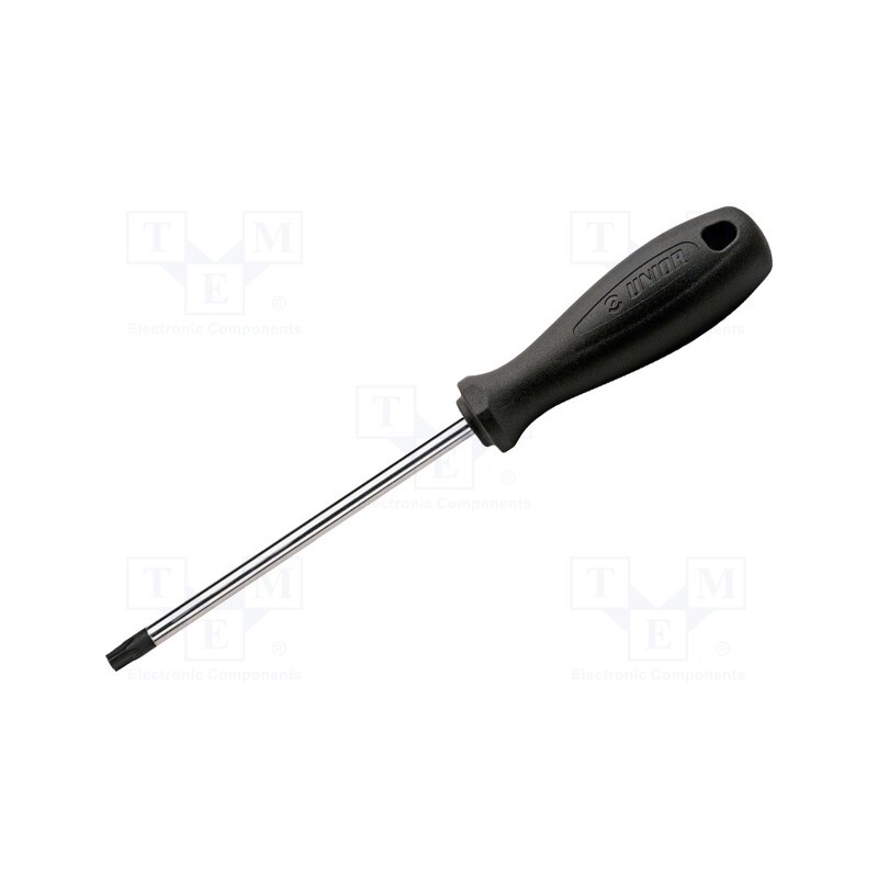1 pcs x UNIOR - 616380 - Screwdriver, Torx®, TX07, 621CR, Blade length: 80mm