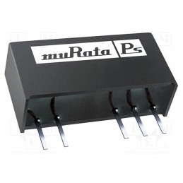 1 pcs x Murata Power Solutions - NMV0505SAC - Converter: DC/DC, 1W, Uin: 4.5÷5.5V, Uout: 5VDC, Iout: 200mA, SIP7