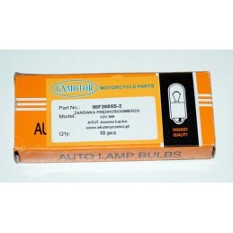 Speedometer position light bulb 12v 3w without ECE