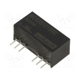 1 pcs x Murata Power Solutions - NCS3S1212SC - Converter: DC/DC, 3W, Uin: 9÷36V, Uout: 12VDC, Iout: 250mA, SIP, THT