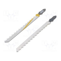 1 set x WOLFCRAFT - 3547000 - Hacksaw blade, wood,MDF,chipboard,plastic, Blade len: 90mm