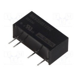 1 pcs x Murata Power Solutions - MEV3S0512SC - Converter: DC/DC, 3W, Uin: 4.5÷5.5V, Uout: 12VDC, Iout: 250mA, SIP