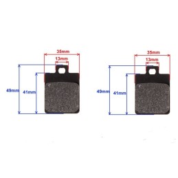 ATV 150 200 250 rear brake pads