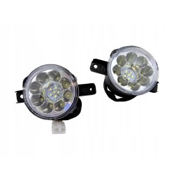 Front lamp atv 125 led round left right set fuxin wb
